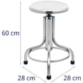 Miniatyrbild 4 av 4: Steinberg Systems Laboratoriepall - rostfritt stål - 150 kg
