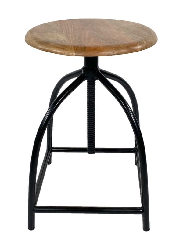 Vridbar pall Rhine Stool 2 st. kökspall pall Höjd Justerbar