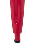 Miniatyrbilde 9 av 9: Sett med 2 Barkrakker Rød Metall 60 cm Stablebar Benkehøyde Industriell