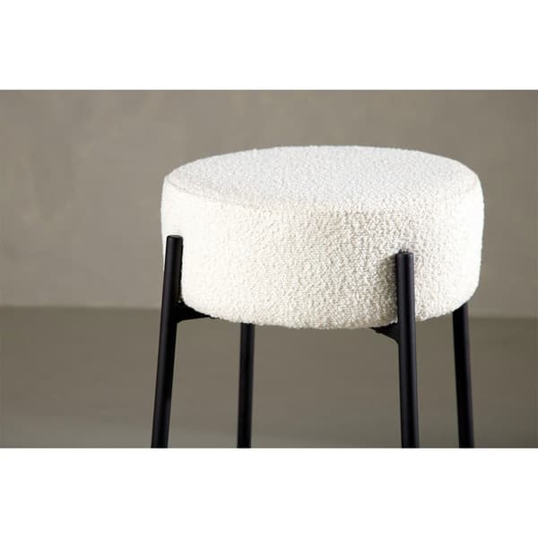 Tucson barstol høyde 60cm, hvit.