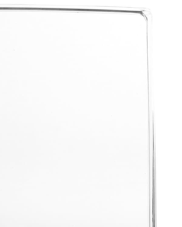 Sett med 2 barstoler Transparent Plastikk 99 cm Moderne Glamour Stoler Kjøkken Barkrakker