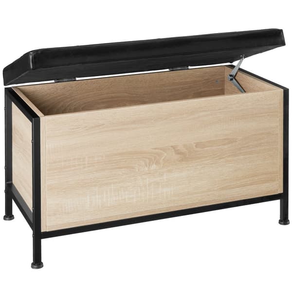 Kommode Calico 81,5x41,5x50,5cm - Industrielt lyst træ, egetræ Sonoma