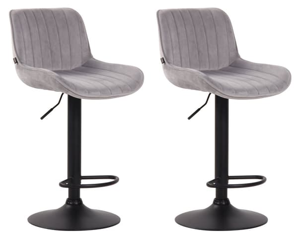 CLP Set med 2 barstolar Lentini Velvet