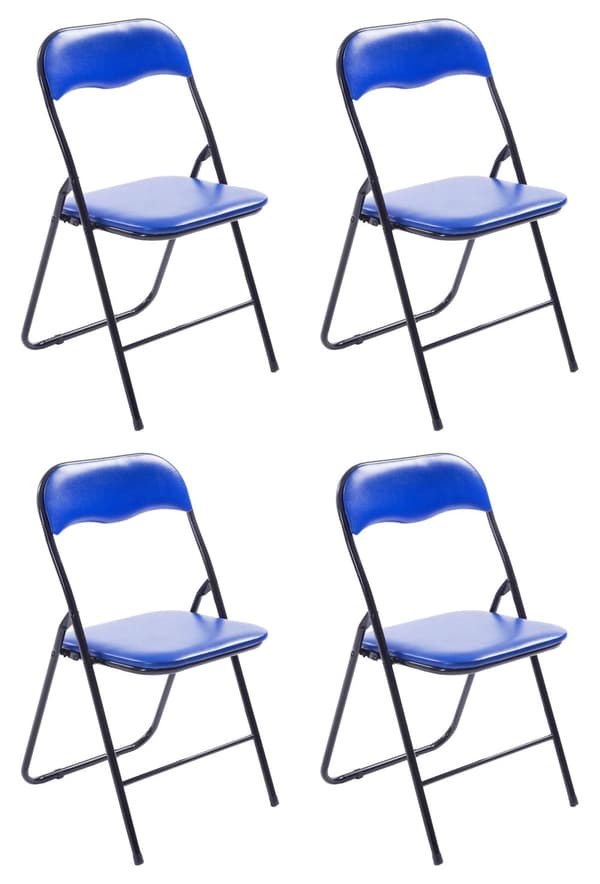 CLP Sæt med 4 sammenklappelige stole Felix