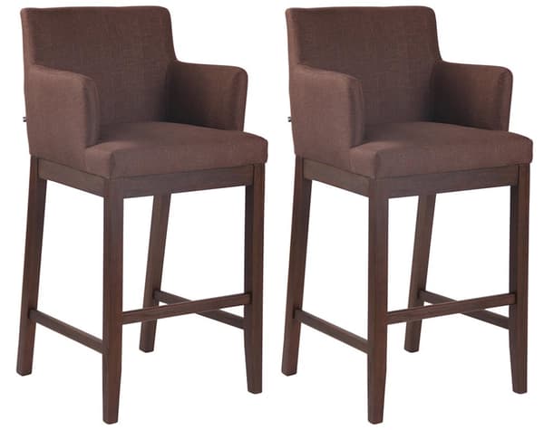 CLP Set med 2 barstolar Laredo Fabric