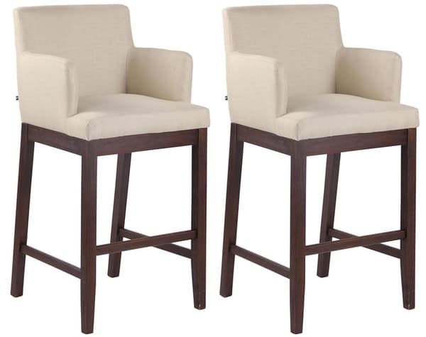 CLP Set med 2 barstolar Laredo Fabric