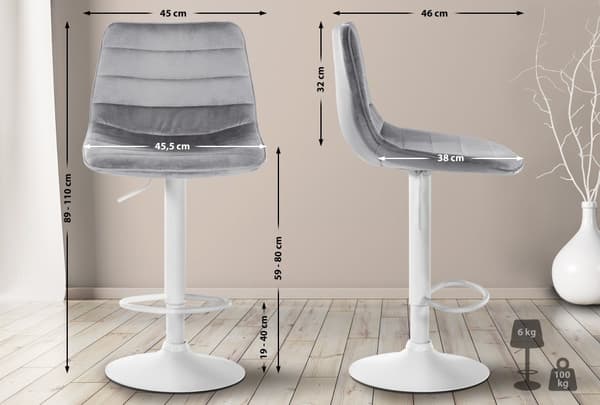 CLP Barstol Lex Velvet