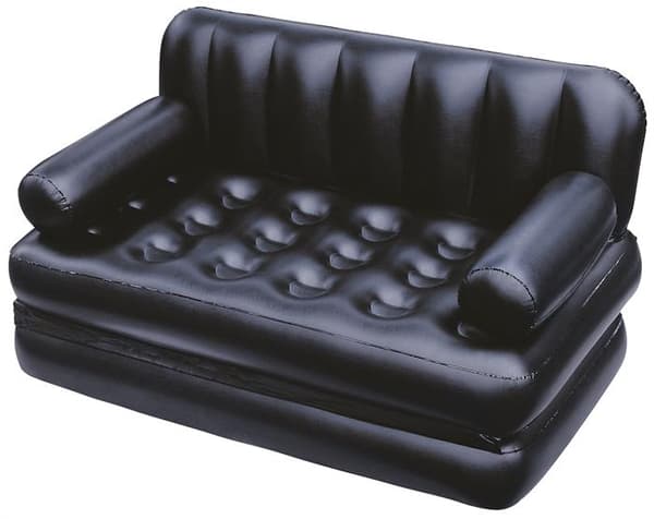 Bestway Uppblåsbar soffa med luftpump