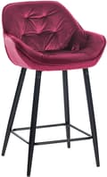 Miniatyrbild 1 av 5: CLP Barstol Gibson Velvet Sitthöjd 76 cm