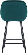 Miniatyrbillede 3 af 5: CLP Sæt med 2 barstole Gibson velvet sædehøjde 76 cm