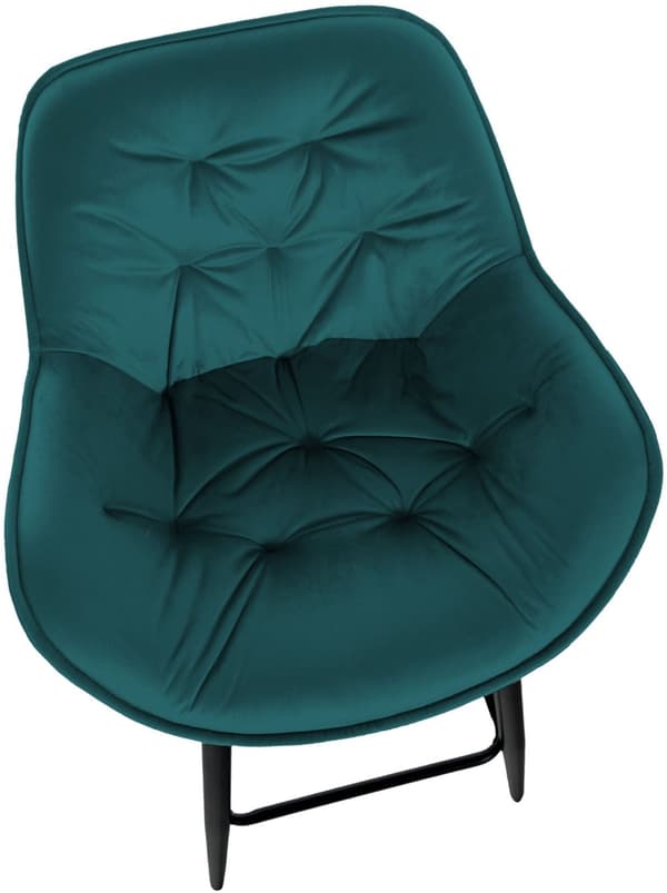 CLP Sæt med 2 barstole Gibson velvet sædehøjde 76 cm