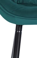 Miniatyrbillede 5 af 5: CLP Sæt med 2 barstole Gibson velvet sædehøjde 76 cm