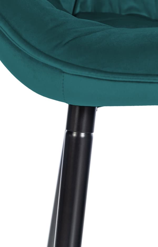 CLP Sæt med 2 barstole Gibson velvet sædehøjde 76 cm