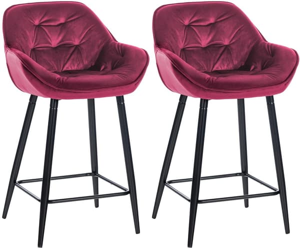 CLP 2 baarijakkaran sarja Gibson Velvet Istuimen korkeus 76 cm