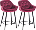 Pikkukuva 1 / 5: CLP 2 baarijakkaran sarja Gibson Velvet Istuimen korkeus 76 cm