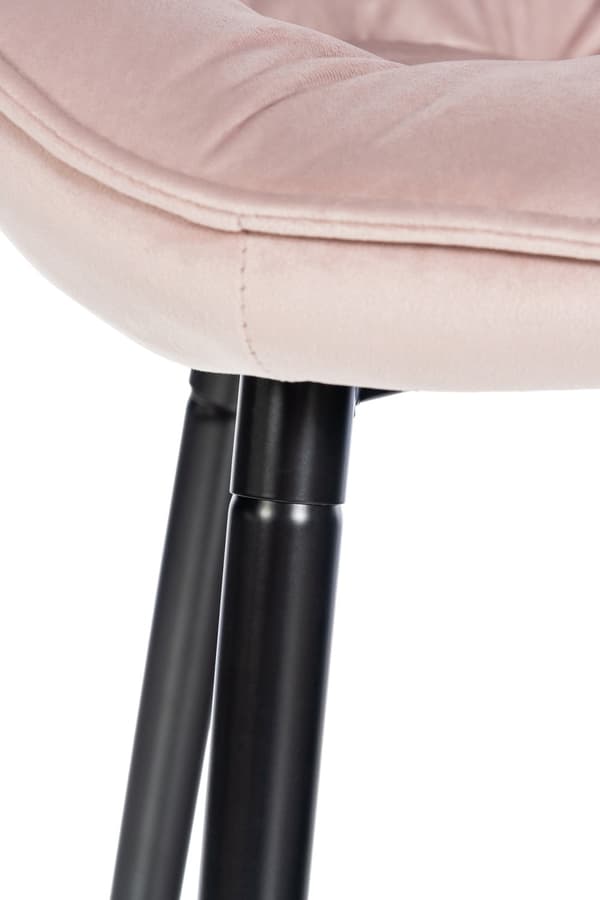 CLP Sæt med 2 barstole Gibson velvet sædehøjde 76 cm