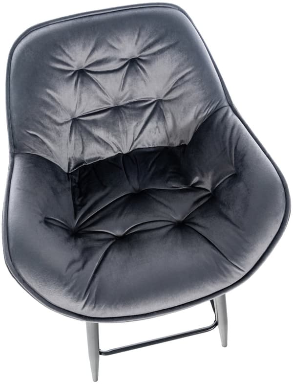 CLP Sæt med 2 barstole Gibson velvet sædehøjde 76 cm