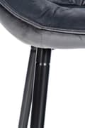 Miniatyrbillede 5 af 5: CLP Sæt med 2 barstole Gibson velvet sædehøjde 76 cm