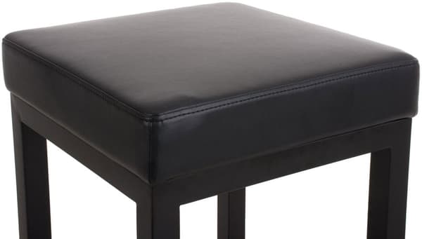 CLP Barstol Taylor i läderimitation, sitthöjd 85 cm