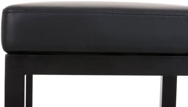 CLP Barstol Taylor i läderimitation, sitthöjd 85 cm