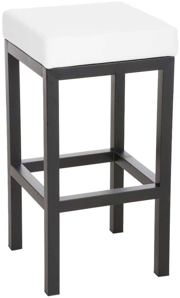 CLP Barstol Taylor i läderimitation, sitthöjd 85 cm