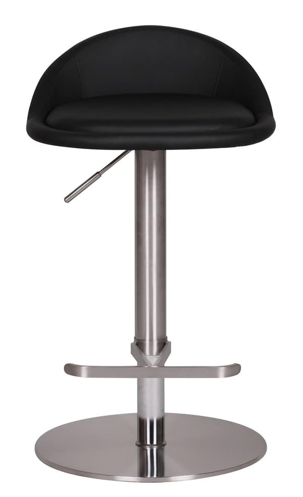 Rootz Durable M1 Barstool ruostumaton musta tuoli nykyaikainen jakkara säädettävä design baarijakkara on käännettävissä