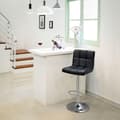 Miniatyrbild 2 av 6: Rootz Barpall - set om 2 Barpall - Justerbar Barpall - Svängbar Barpall - Modern Barpall - Industriell Barpall - Stoppad Barpall - Svart - 44,5 x (95-