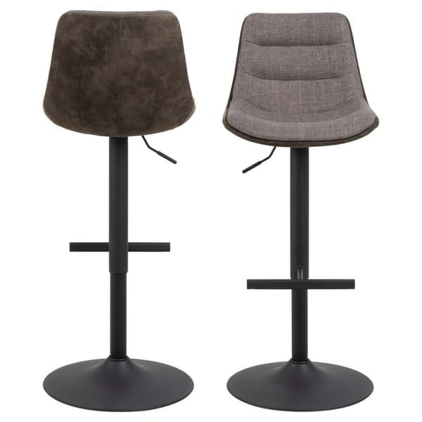 2 x Adisa barstol brun.