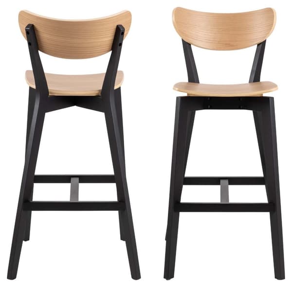 2 x Roxby barstol natur.