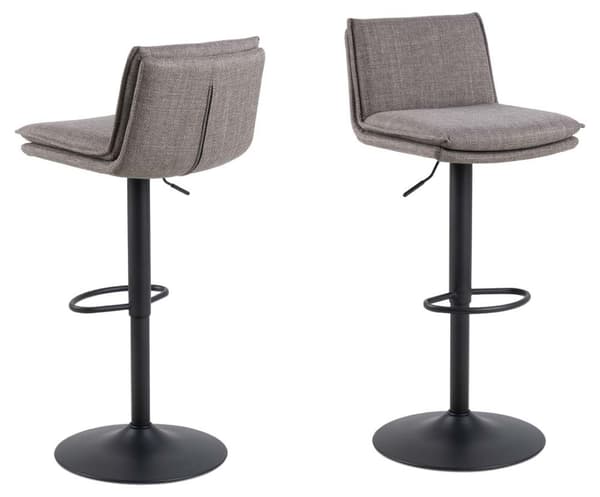 2 x Flynn barstol brun.