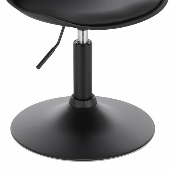 Rootz säädettävä baarijakkara - Työpöytäjakkara - Kääntötuoli - Ergonominen muotoilu - Helppo koota - Tukeva rakenne - 41cm x 61-73cm x 39cm