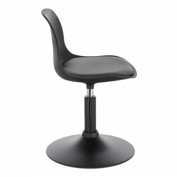 Rootz säädettävä baarijakkara - Työpöytäjakkara - Kääntötuoli - Ergonominen muotoilu - Helppo koota - Tukeva rakenne - 41cm x 61-73cm x 39cm