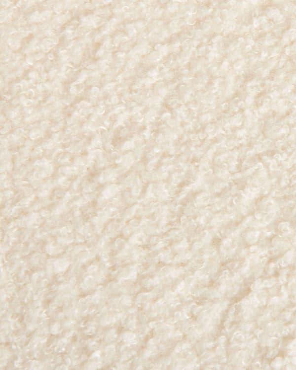 Barstole Hvid Boucle Sæt af 2 Høj Køkkenstole Retro Rund Ryglæn Fodstøtte Design Counterstol til Barbord Stole til Køkkenø
