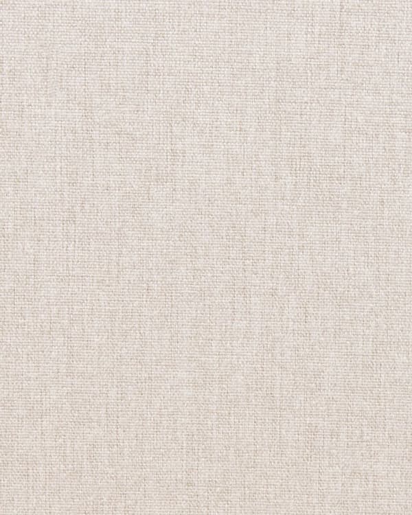 Sett med 2 spisestoler Lysbeige Polyester Svarte metallben Uten armlener Buet form Moderne design Kjøkken Spisestue