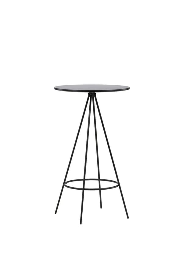Bistro barbord Ø60cm svart.