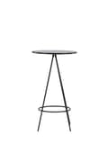 Miniatyrbilde 1 av 5: Bistro barbord Ø60cm svart.