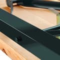 Miniatyrbillede 8 af 11: Bord bænkesæt Ludwig, 3-delt, foldbar med parasolholder - brun
