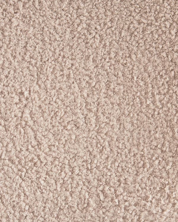 Barstol lys beige 2 stk bouclé stof jernben armløs plasthåndtag barstol retro Køkken Bar