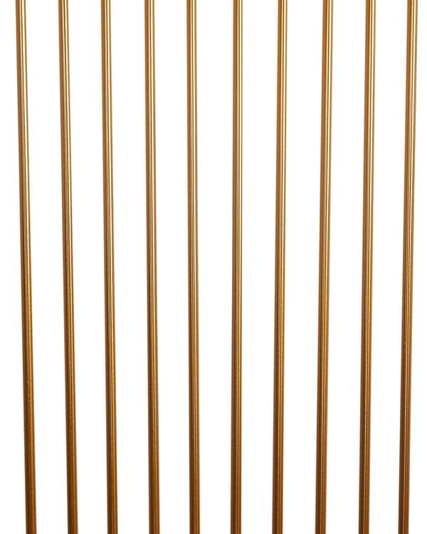 Barstolar set om 2 Guld Metall Tråddesign Konstläder Svart Sittdyna Glam Industrial Modern Kök Matsal
