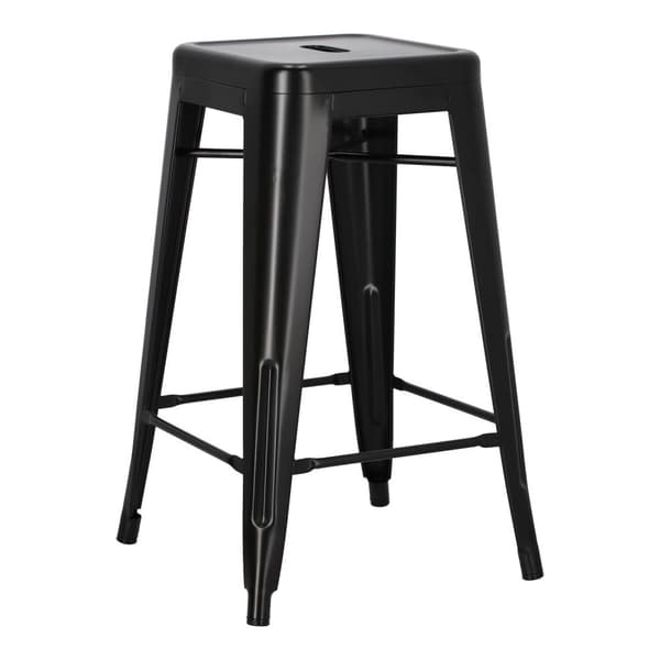 Paris 66 cm sort skammel inspireret af T olix