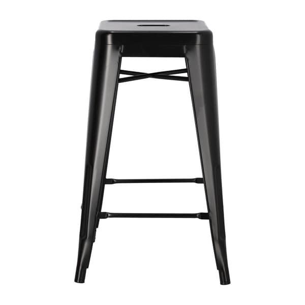 Paris 66 cm sort skammel inspireret af T olix