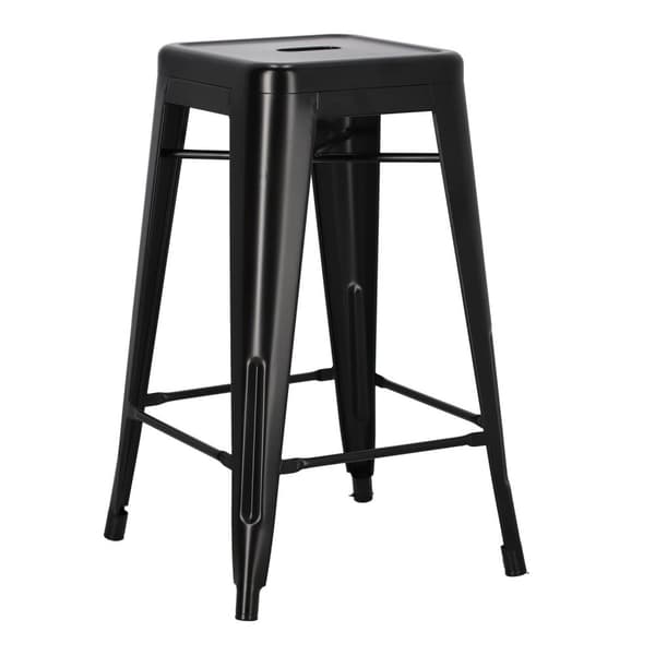 Paris 66 cm sort skammel inspireret af T olix