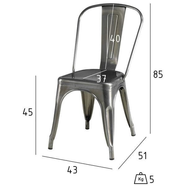 Tuoli Bostonian 4kpl setti
