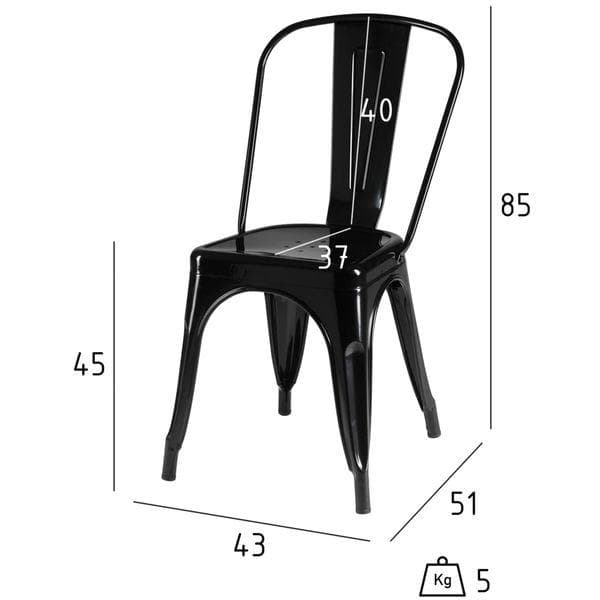 Tuoli Oxfordian 4kpl setti