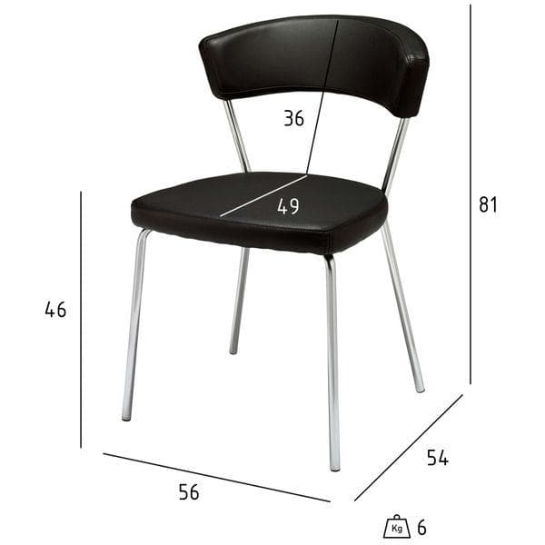 Baarituoli Komforta 4kpl setti