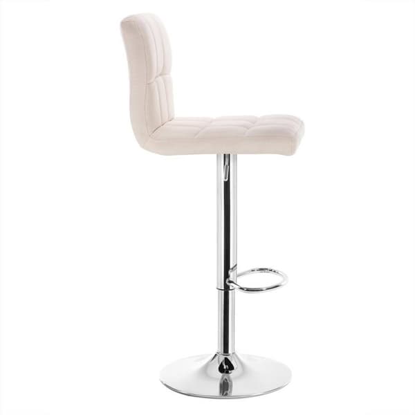 Rootz säädettävä baarijakkara - Työpöytäjakkara - Kääntötuoli - Ergonominen muotoilu - Suuri kestävyys - Lattian suojaus - 92cm-114cm x 60cm-82cm