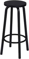 Miniatyrbild 4 av 9: Rootz Modern Bar Pall - Skandinavisk Style Pall - Industrial Design Pall - Bekväma sittplatser - Förbättrad stabilitet - Utrymmesbesparande - 30cm x 7