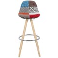 Miniatyrbillede 7 af 10: Rootz Highlights Barstol Model Joyce - Designerstol - Bordstol - Komfortable siddepladser, holdbar bygning, nem vedligeholdelse - Træ, linned, metal -