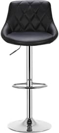 Miniatyrbillede 5 af 8: Rootz Barstol - Justerbar bordstol - Drejelig barstol - Komfortabel siddeplads - Nem montering - Holdbart design - 38cm x 35cm x 84-106cm Justerbar hø