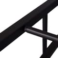 Miniatyrbillede 7 af 10: Rootz Industriel Barstol - Bordskammel - Metal- og træskammel - Robust konstruktion - Alsidig brug - Gulvbeskyttere - Sædehøjde 71 cm, Diameter 30 cm